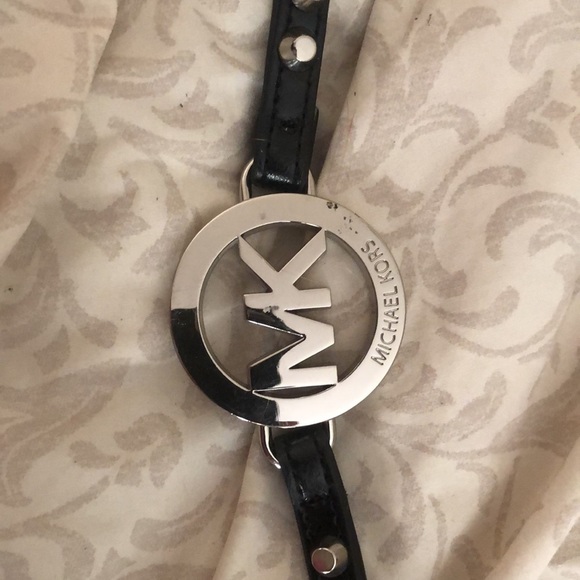 Michael Kors Black and Silver Belt - Picture 8 of 10
